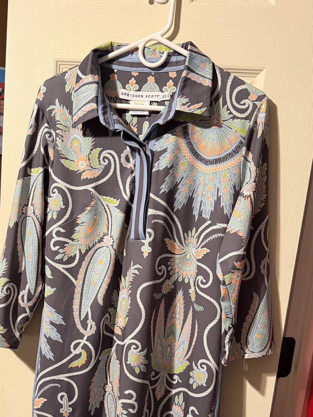 Gretchen Scott Dark Paisley Tunic - Multicolor